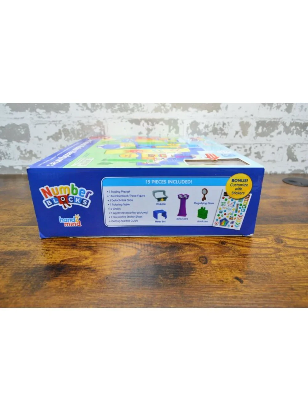 Numberblocks Step Squad Mission Headquarters Play set With 15 Pieces